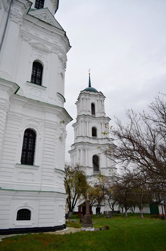 Козелец. Колокольня Рождественского собора 1766-70г./ Bell tower of the Christmas cathedral of 1766-70