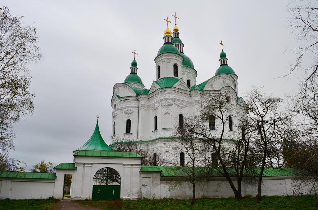 Козелец. Собор Рождества Богородицы 1752-63г. Шедевр украинского барокко / Cathedral of Christmas of our Lady of 1752-63. Masterpiece of the Ukrainian baroque