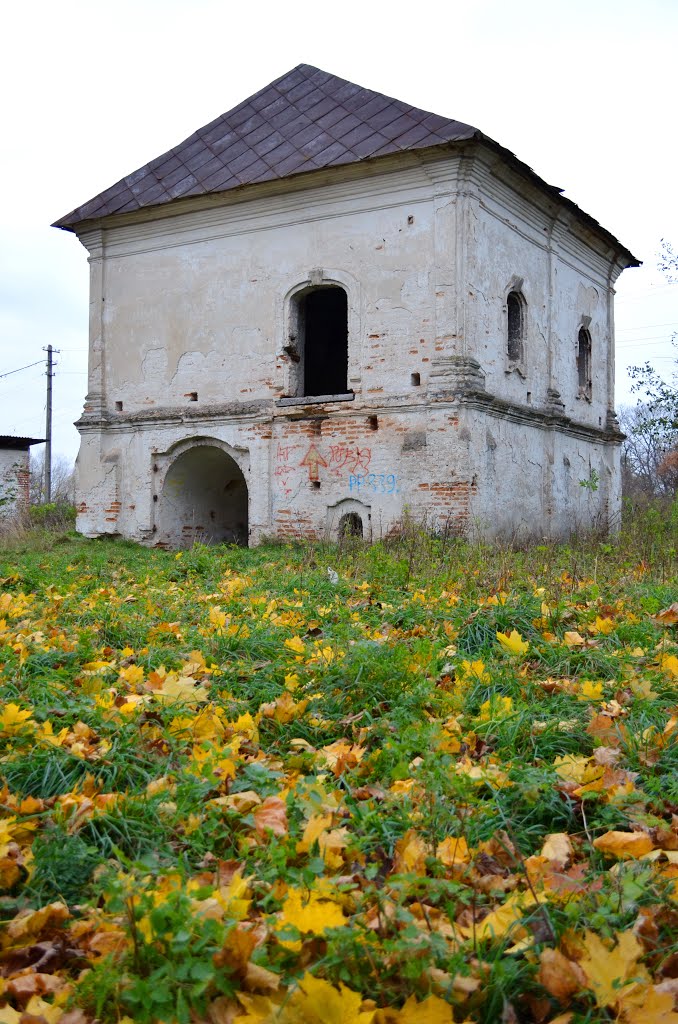 Козелец. Усадьба Дараганов в Покорщине. Каменица I пол. 18 в. / House-fortress  of the first half 18 cen.