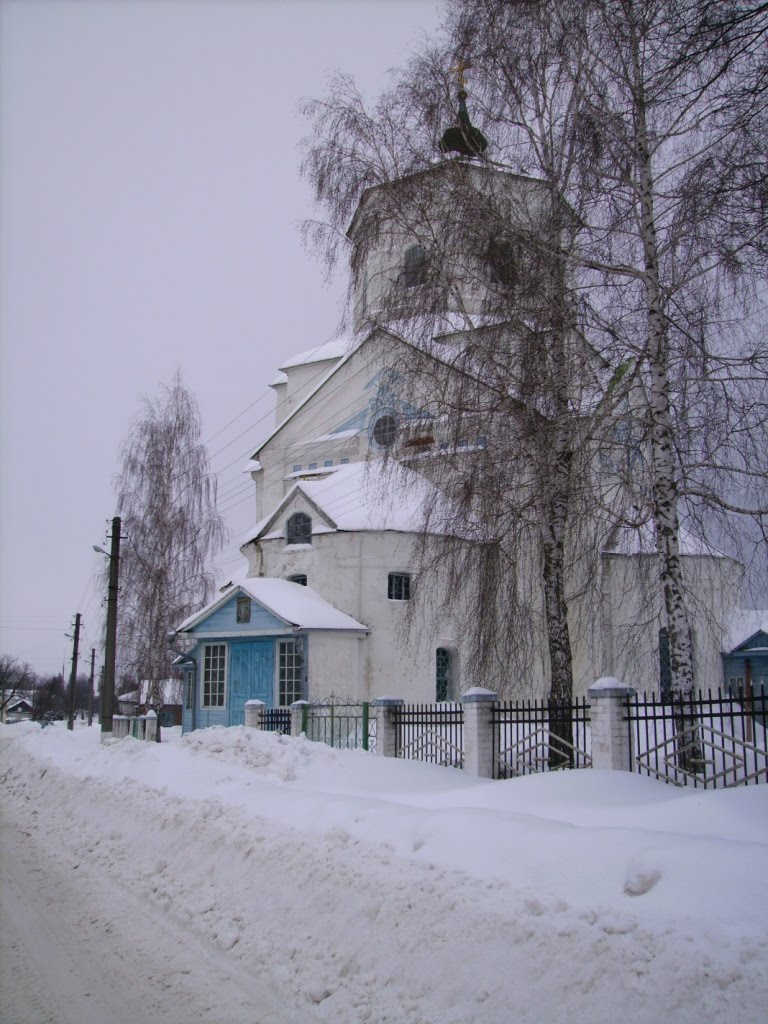 п. Короп.  Церковь Вознесения.