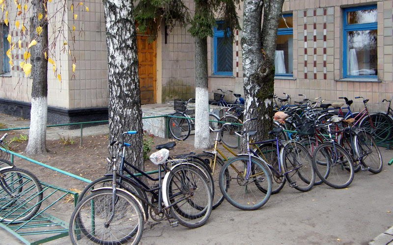 Парковка транспорту медиків
