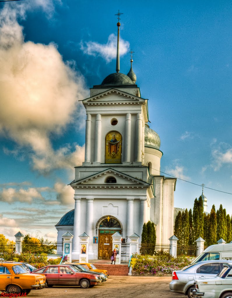 Покровская церковь, 1757-65 г. Колокольня, пер. пол. XIX в.