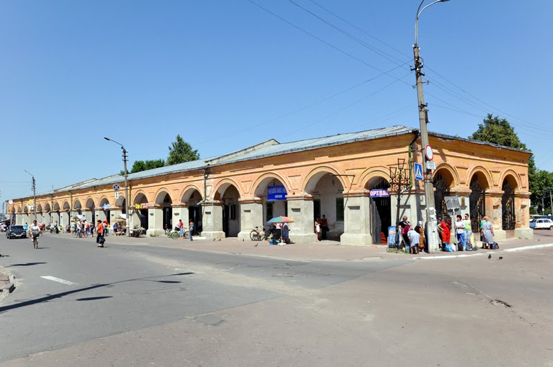 Новгород-Северский. Торговые ряды