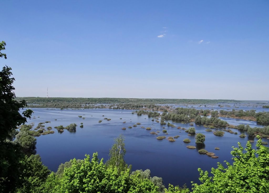 Новгород-Сіверський - розлив Десни, Desna River
