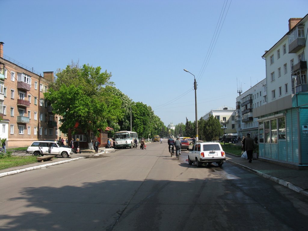 Одна из улиц центра