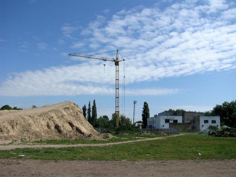 Возле бани