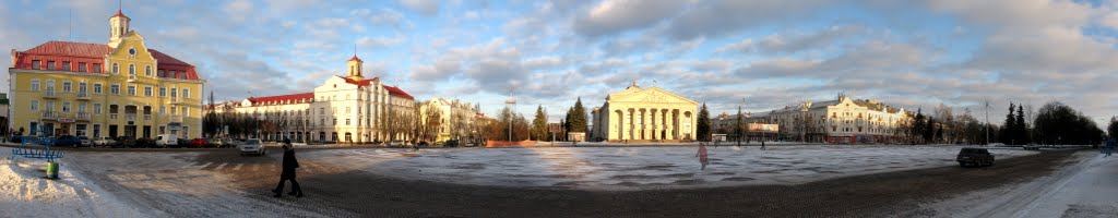 Зимой на Красной площади
