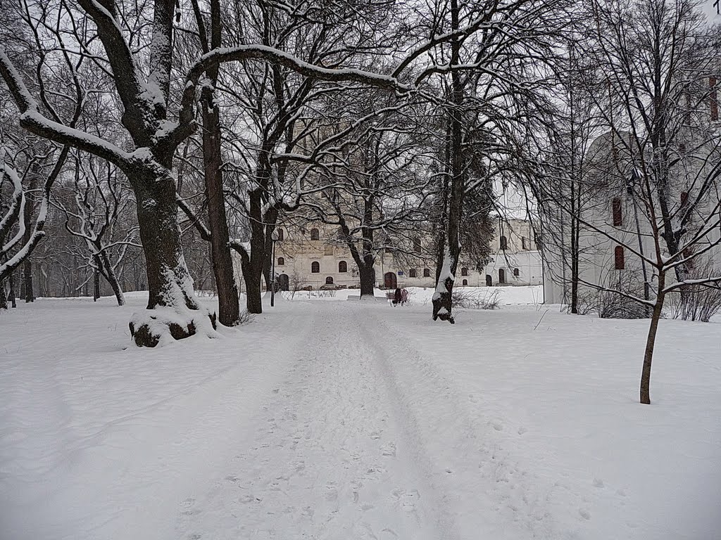 Chernihiv Detinets winter