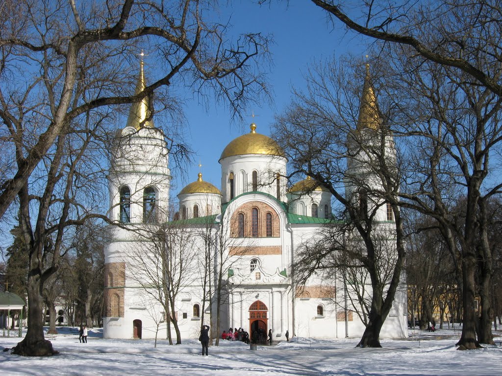 Спасо-Преображенский собор. Начало марта 2011 года