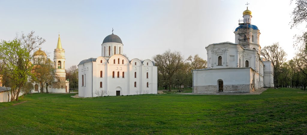 Панорама Древнего Вала в конце апреля