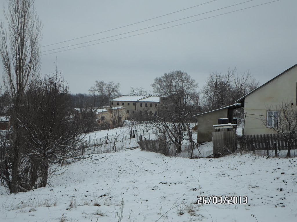 на перекрёстке-на с. тернавка и с. хряцка.