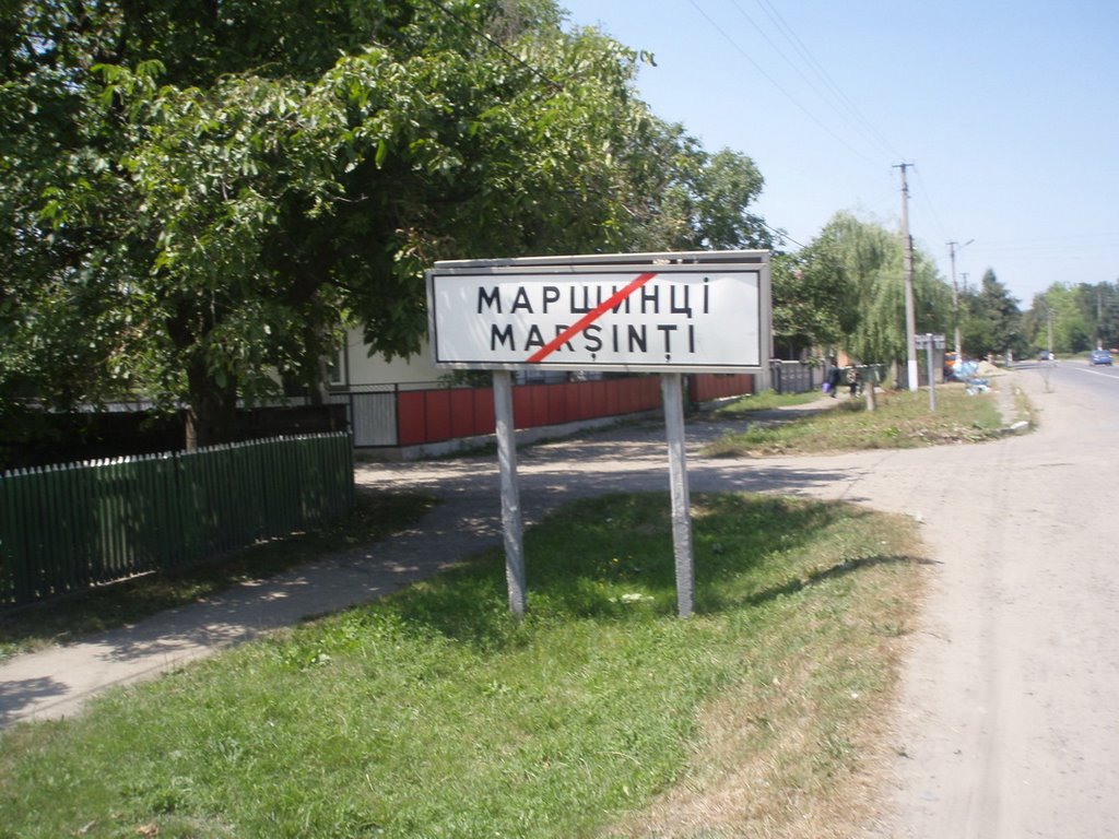 end od village Marshintsy