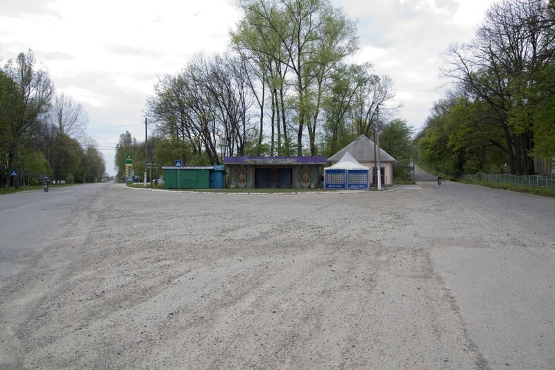 Розвилка біля лісового коледжу