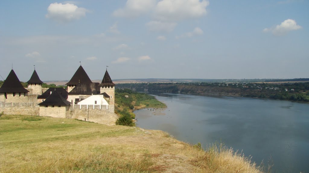 Chocim - Dniestr River  -  jedna z twierdz granicznych Królestwa Polskiego = border fortress of the Polish Kingdom (The Polish–Lithuanian Commonwealth)