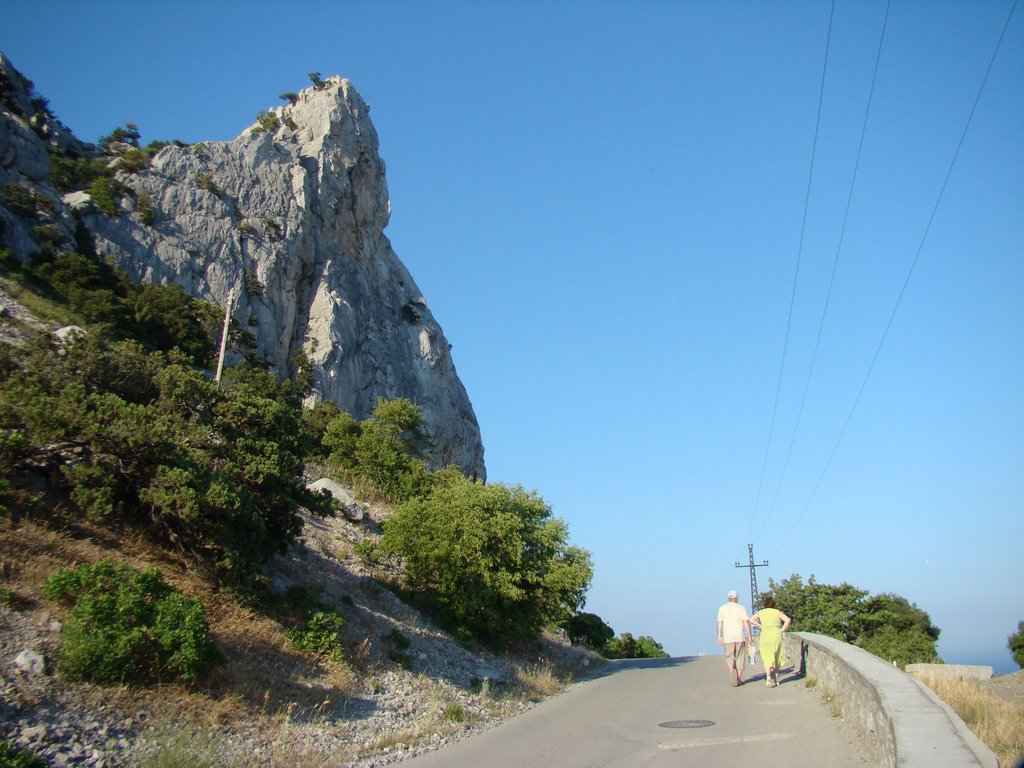 Дорога вокруг горы Кошка / Road round Сat mountain