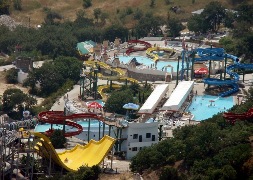 Аквапарк (вид сверху) / Aquapark (top view)
