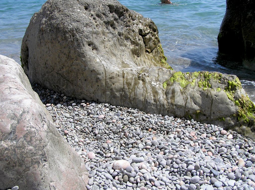 Black sea stone