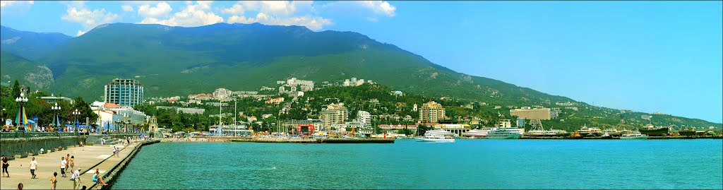 Yalta panorama. (Please enlarge)