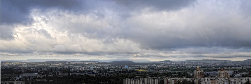 Panorama. Clouds