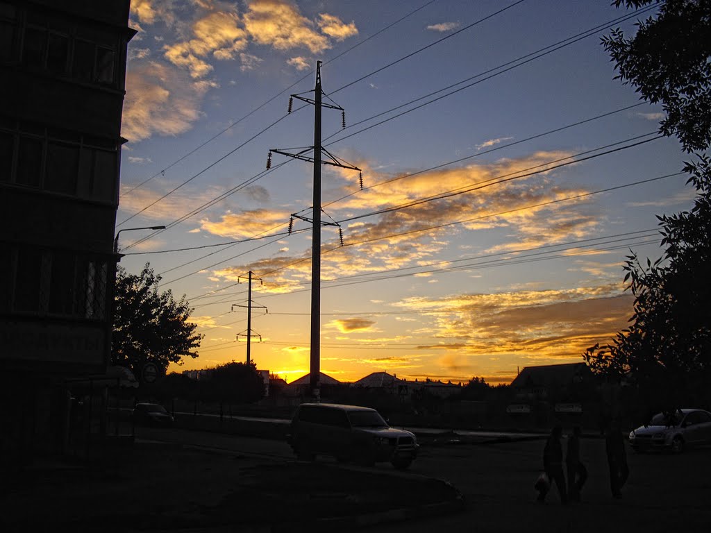 Golden clouds