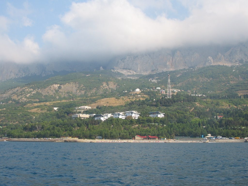Вид на Паркове з моря