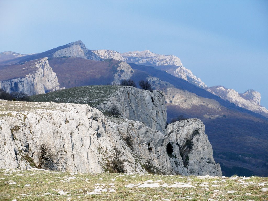 Вид плато с краю