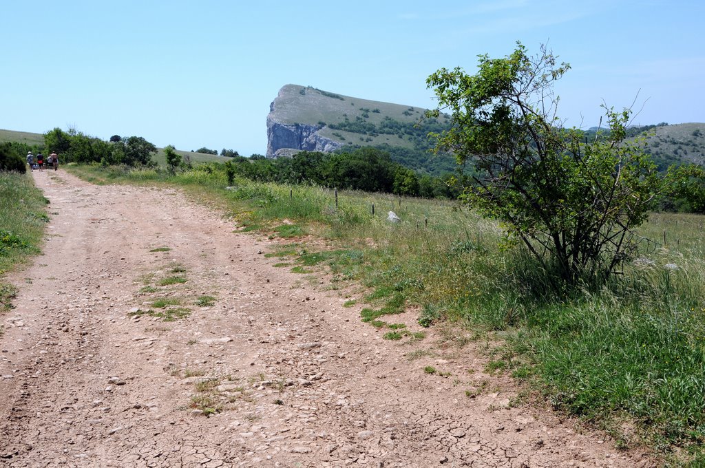 Via militaris (Roman military road) for the pass Shaitan Merdven