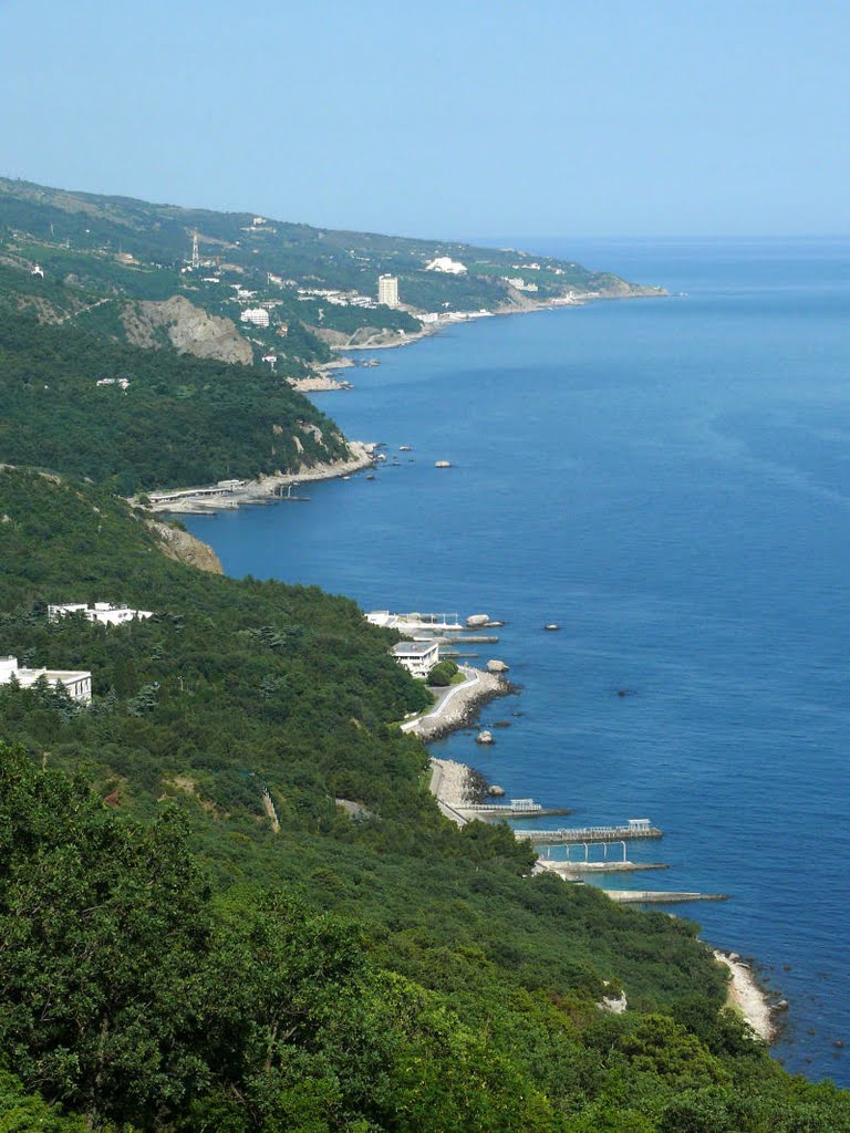 Crimean coast of Black Sea