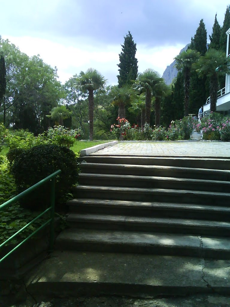 парк санатория