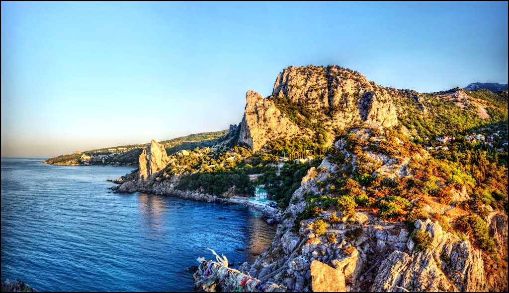 View from rock "Diva"