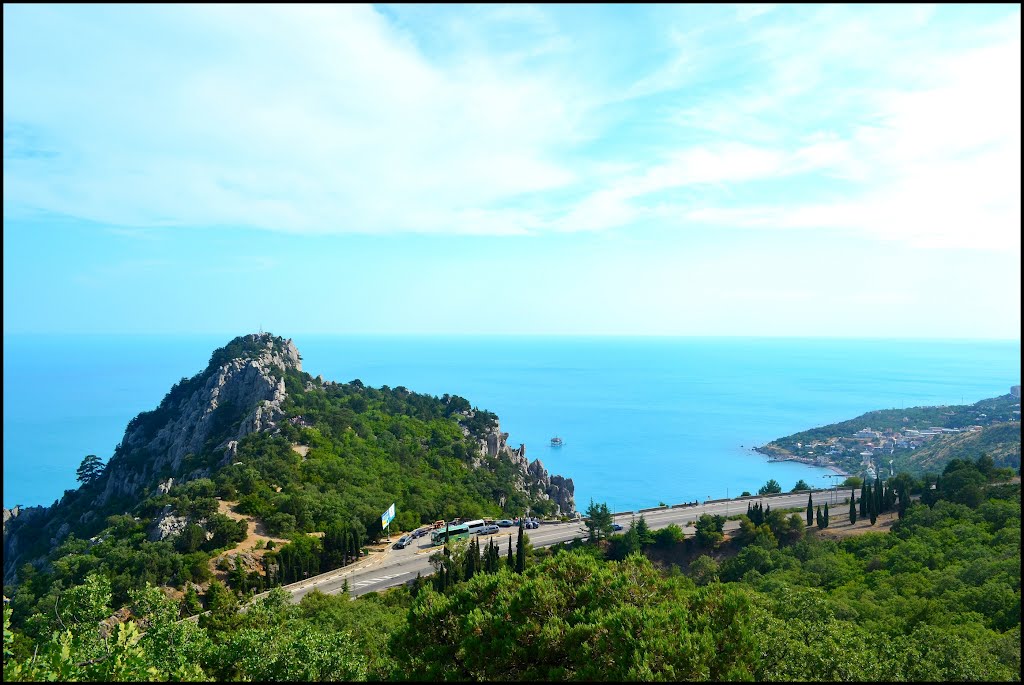 View of Mt cat and Katsiveli