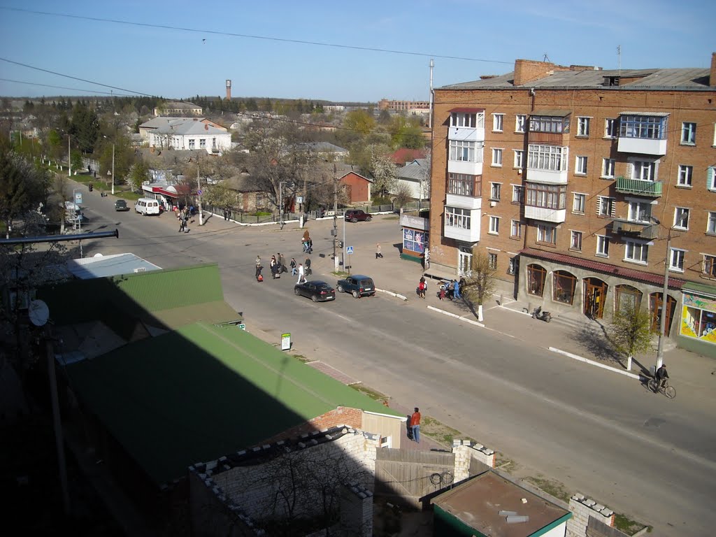 Перехрестя вулиць Пролетарська та Рози Люксембург