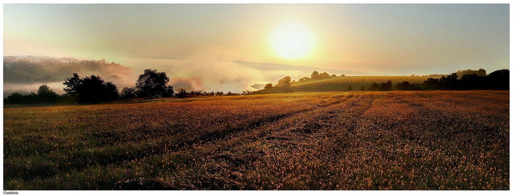 Sunrise.Southern Buh river. Bratslav. Ukraine / Брацлав. вид на р.Южный Буг.