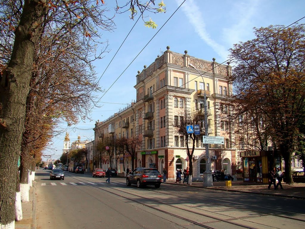 Вінниця- вул. Соборна, Vinnytsia -Soborna street