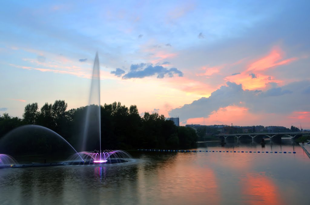 Celestial fountains