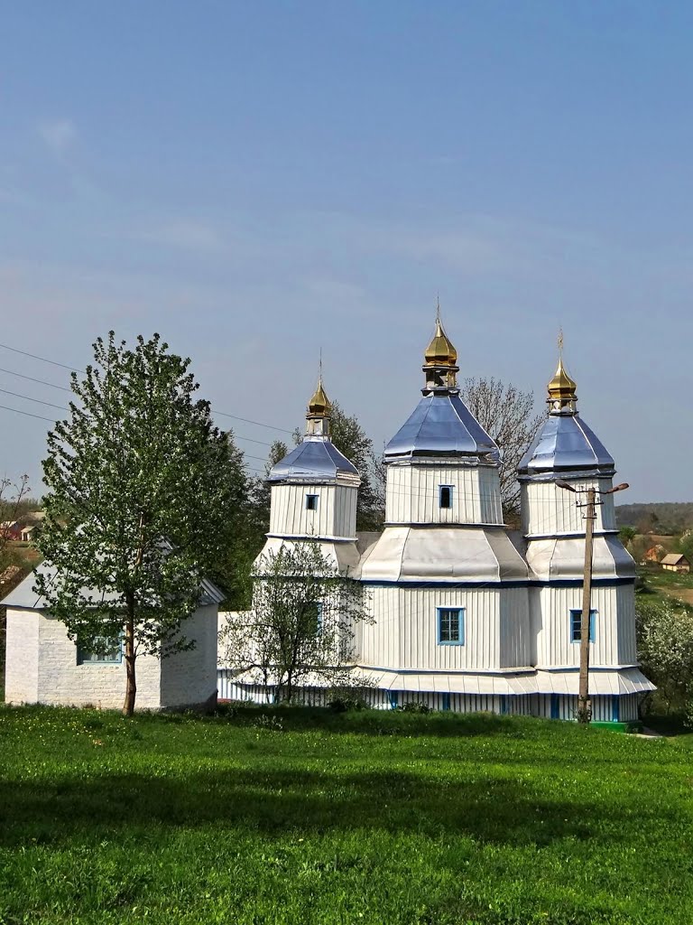 Вороновиця - Михайлівська церква, Voronovytsya - St. Michael’s church, Михайловская церковь, 1752