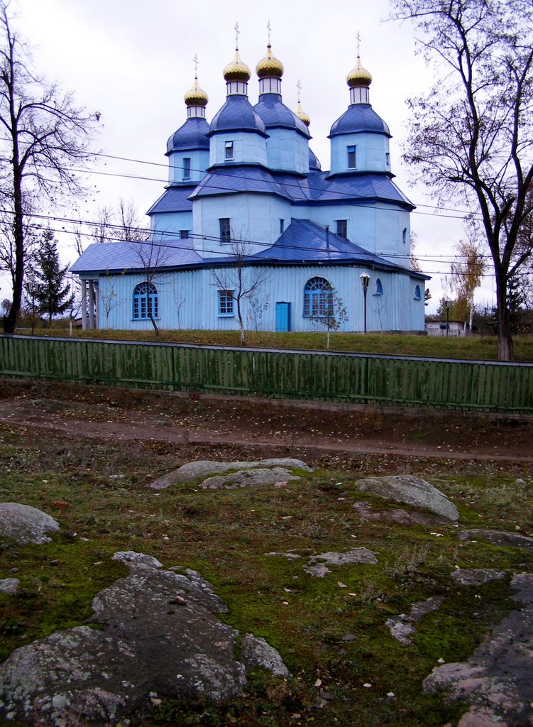 Старая козацкая церковь в Дашеве (18в.).