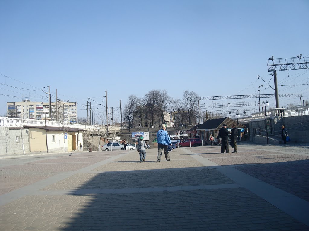 Станция Жмеринка. Привокзальная площадь