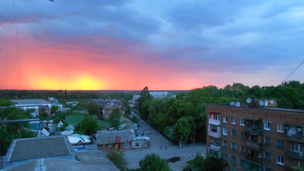 Небо горит