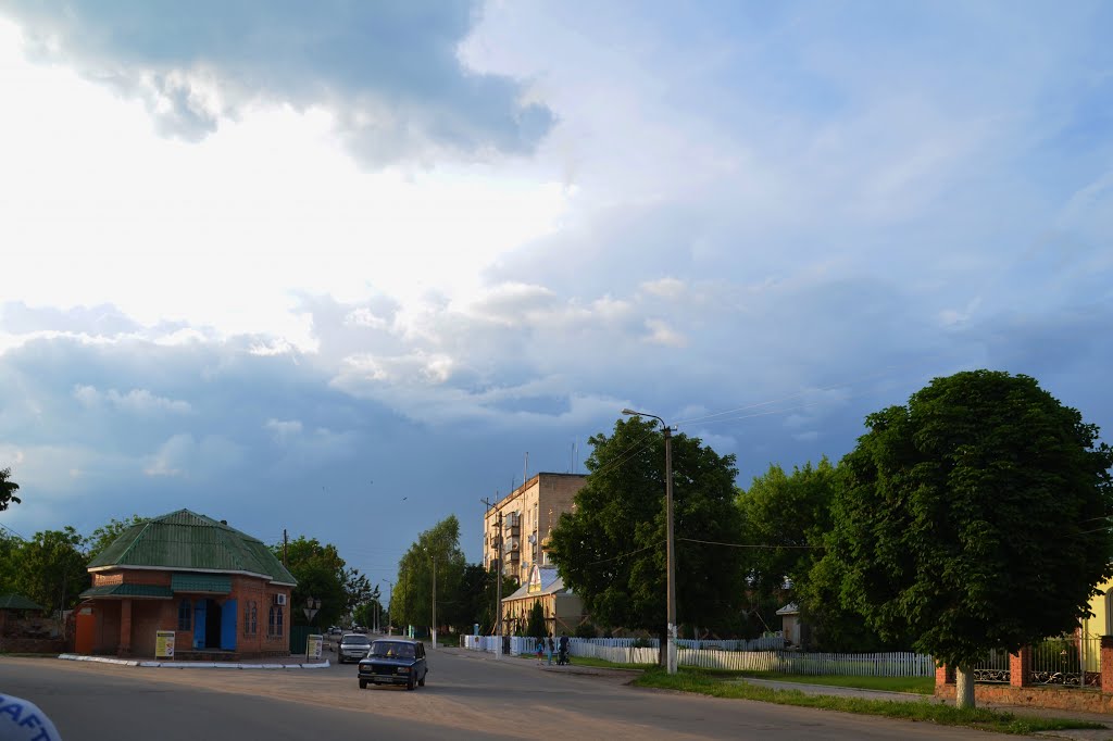 Вечернее небо над Крыжополем