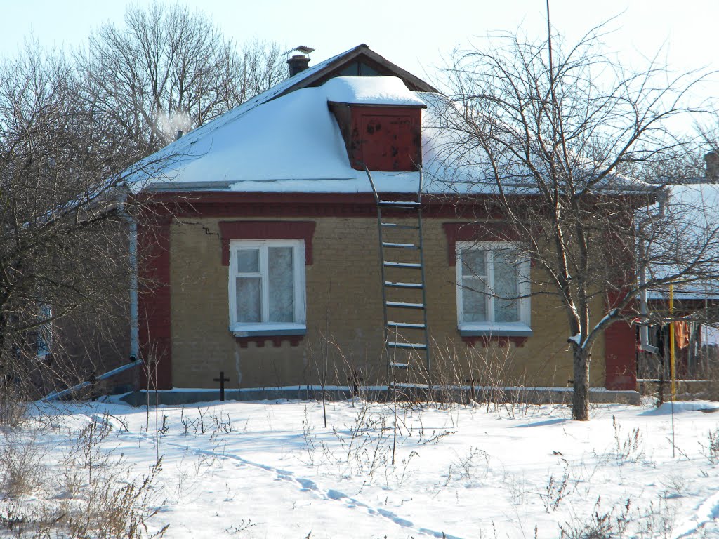 Дом у реки (вид с речки)