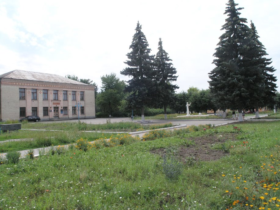 А это центр райцентра
