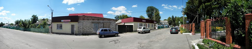 Панорама при въезде в больницу