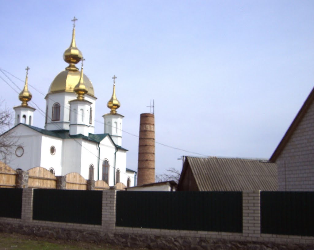 Церковь в Тростянце(A church is in Trostianets)