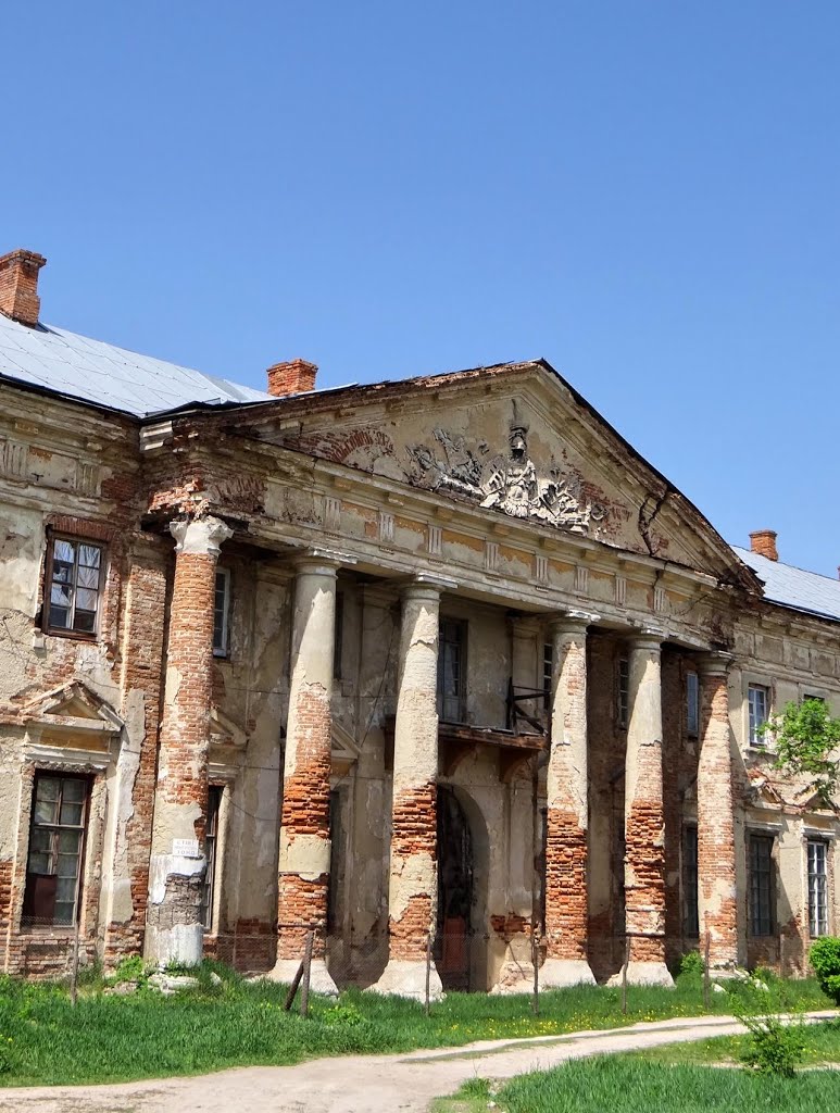 Тульчин - критичний стан палацу Потоцьких, дворец Потоцких, Tulchyn - Potocki palace