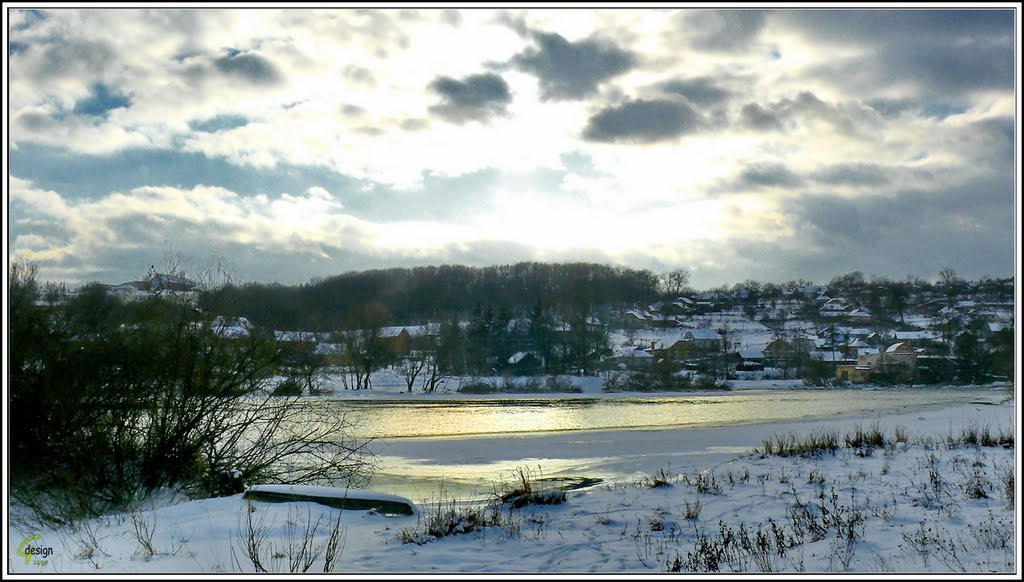 р.Південний Буг біля смт Тиврова / r.Southern Buh near the town Tyvriv 02.01.2011 13:52:48 Поділля / Podillya