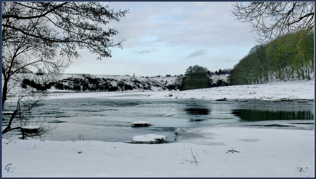 р.Південний Буг біля смт Тиврів / r.Southern Buh near the town Tyvriv 02.01.2011 14:29:08 Поділля / Podillya