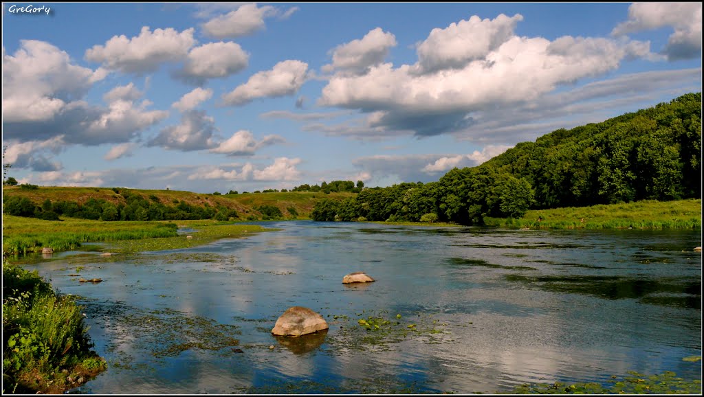 р.Південний Буг біля смт Тиврів / r.Southern Buh near the town Tyvriv 21.07.2013 18:53:20 Поділля / Podillya