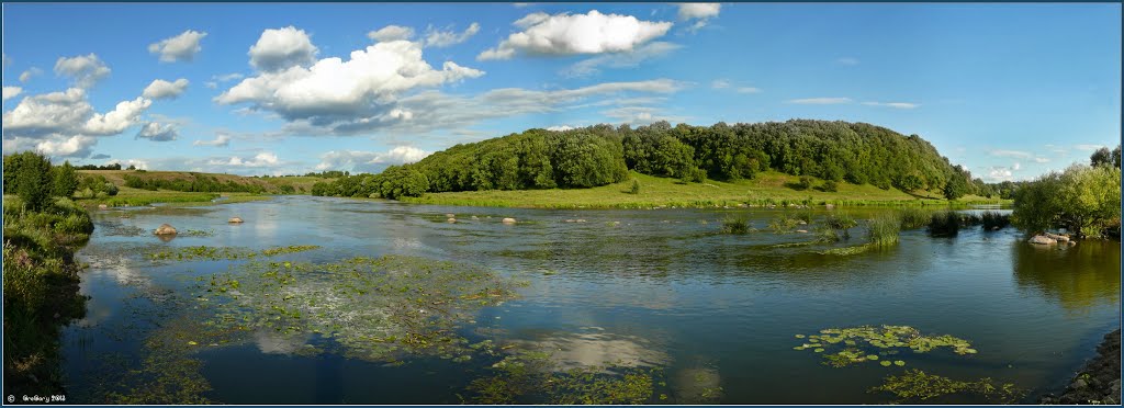 р.Південний Буг біля смт Тиврів / r.Southern Buh near the town Tyvriv 21.07.2013 18:48 Поділля / Podillya