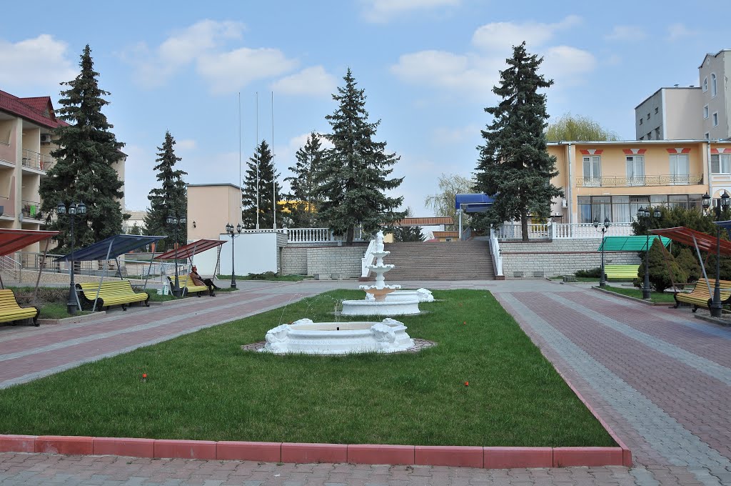 Територия санатория Железнодорожников